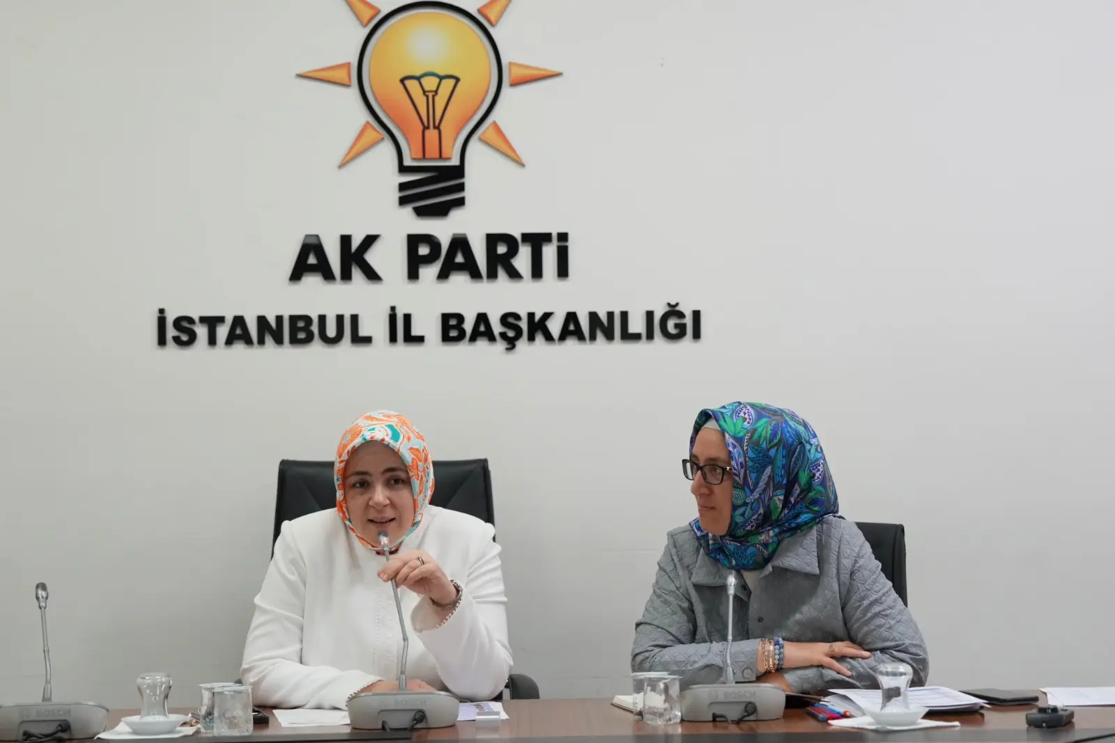 Kadın kolları başkanımız Tuğba Işık Ercan toplantımıza katıldı