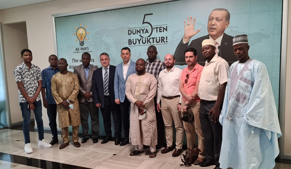 Dış İlişkiler Başkanlığında Afrikadan Gelen Stk Temsilcilerini Misafir Ettik