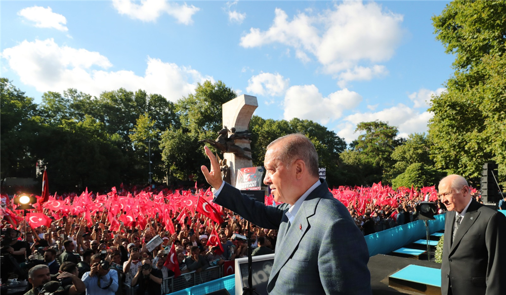 ‘’Ülkemizi Oyun Dışı Bırakmak İsteyenlere Fırsat Vermedik’’