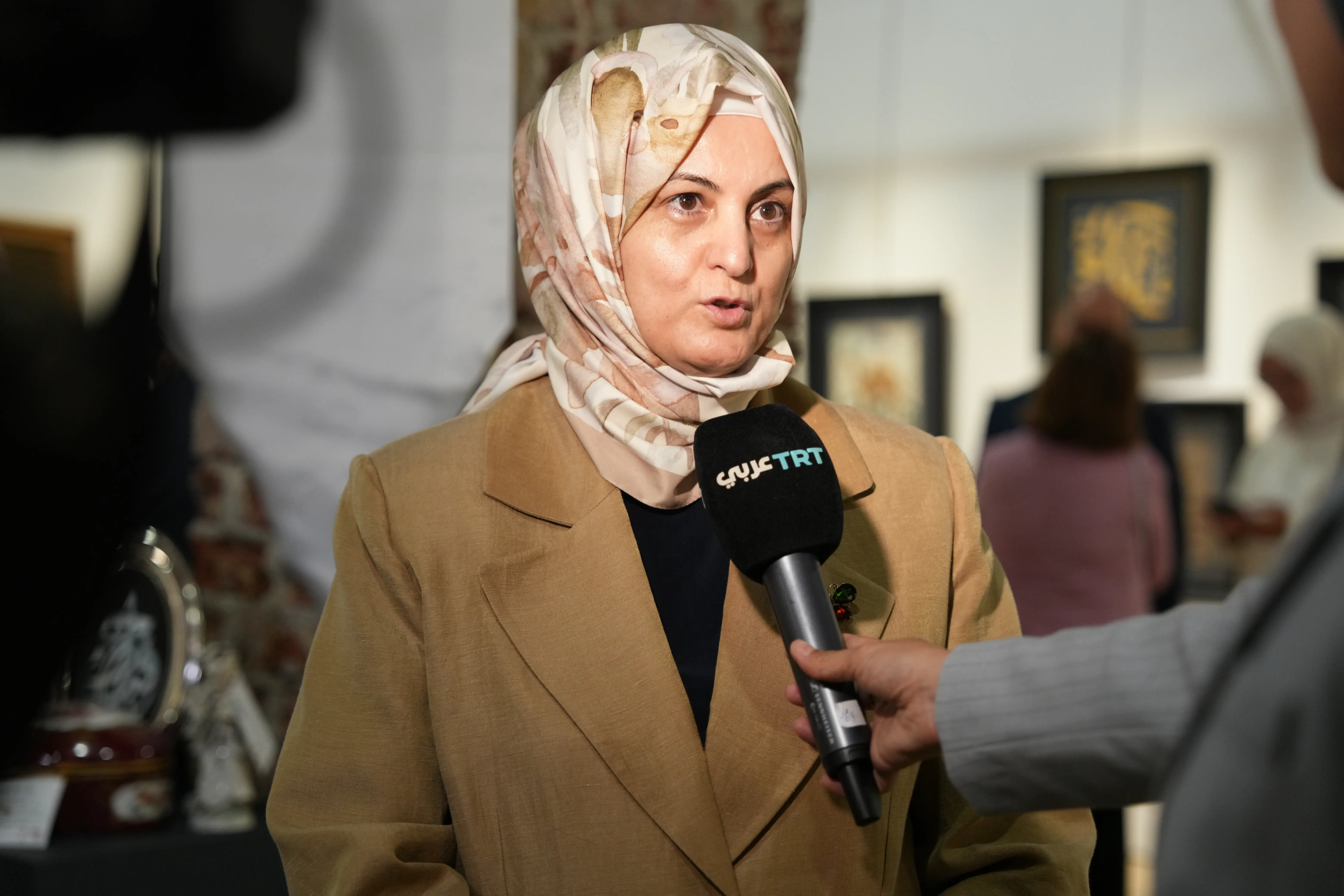Gazze İçin İyilik Sergisi’ne katıldık