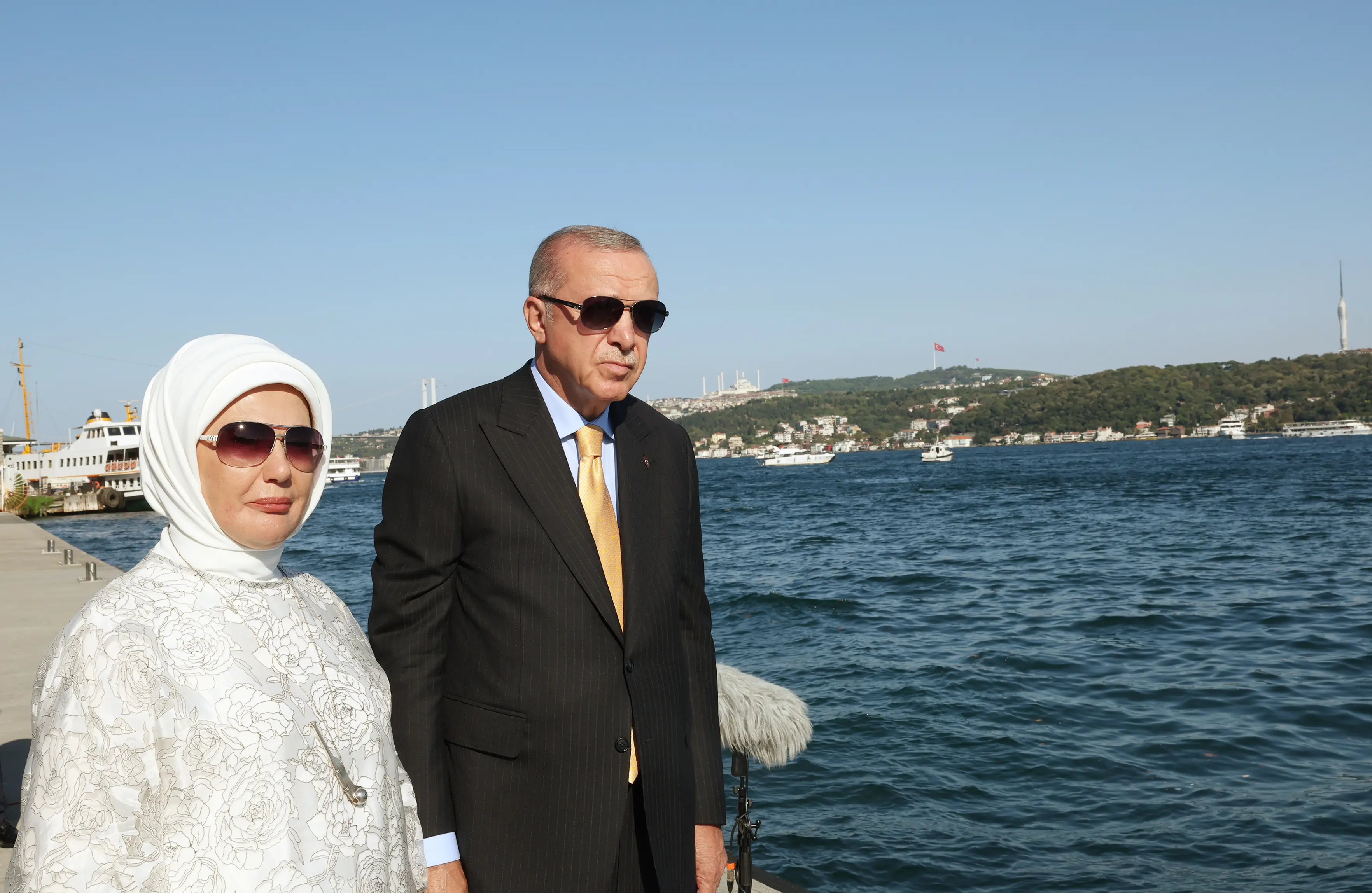 İstanbul Boğazı'nda TEKNOFEST Mavi Vatan geçidi