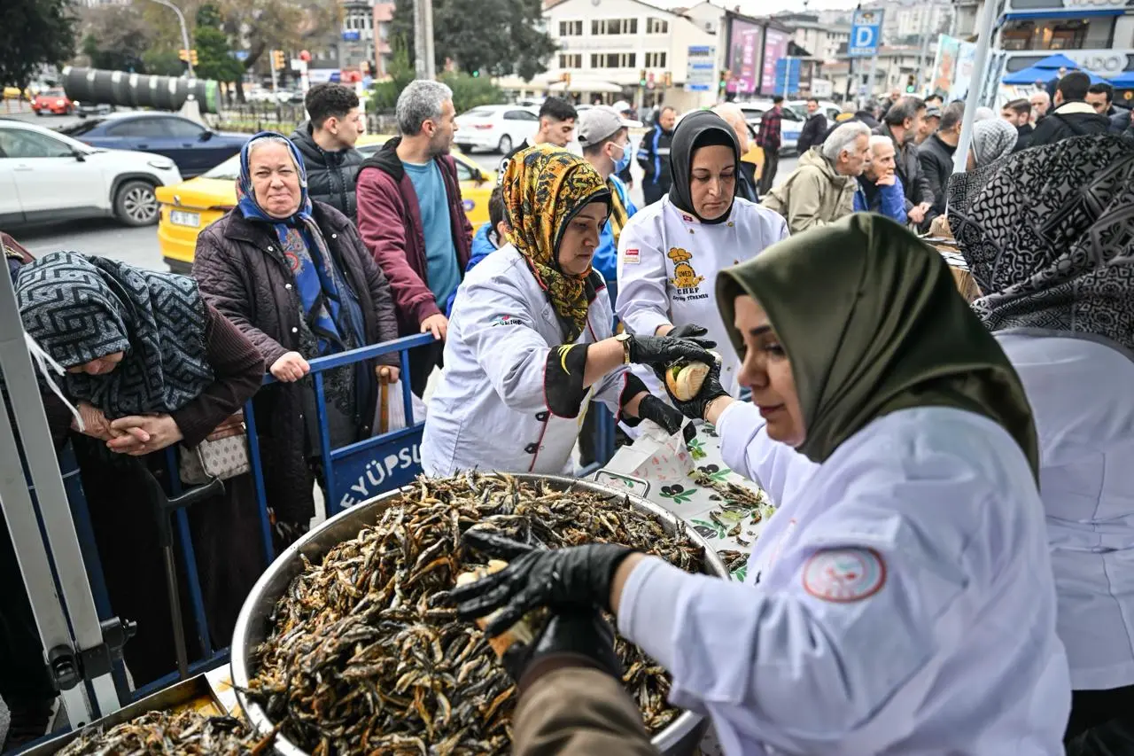 Eyüpsultan'da Hamsi Festivali