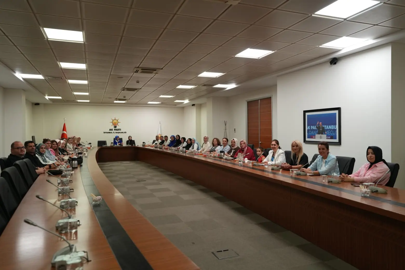 İlçe Sekreterya Başkanları toplantısı gerçekleştirildi