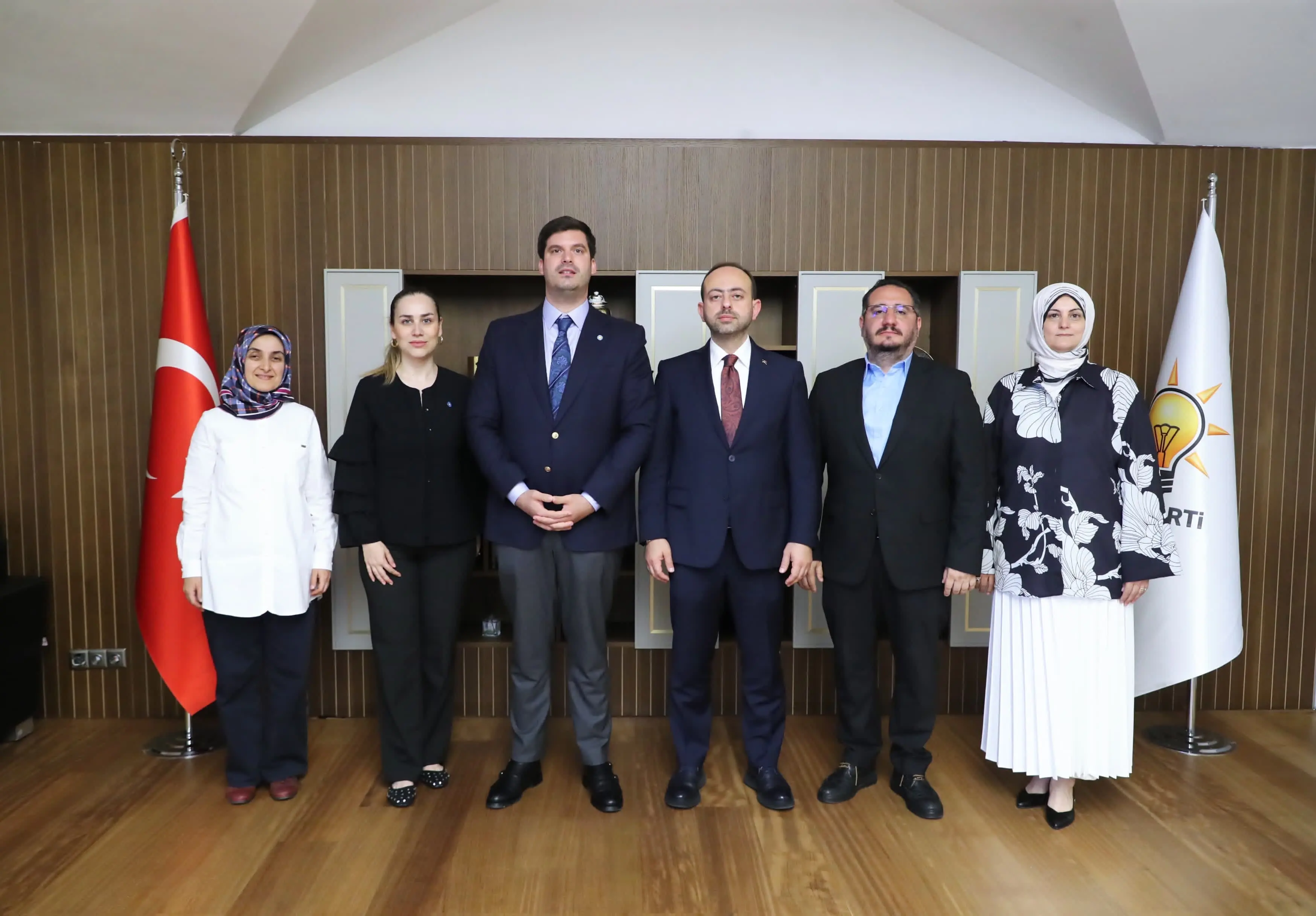 Siyasi Parti Temsilcilerini İl Başkanlığımızda Ağırladık