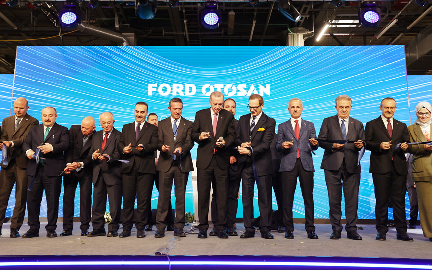 Cumhurbaşkanımız Erdoğan Ford Otosan Yeniköy Fabrikası'nın açılış töreninde konuştu