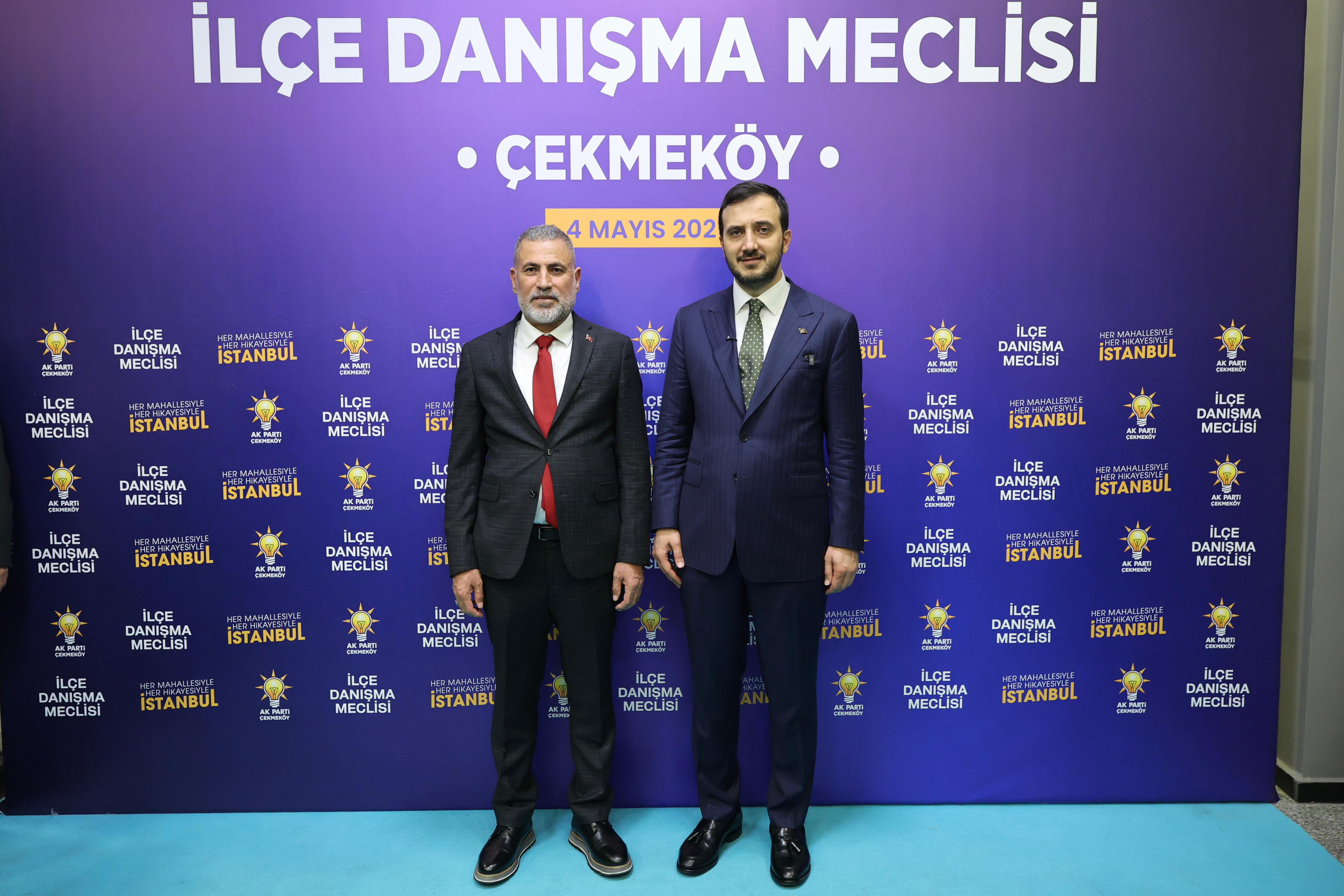 Çekmeköy Danışma Meclisi’nde teşkilat ruhu pekişti
