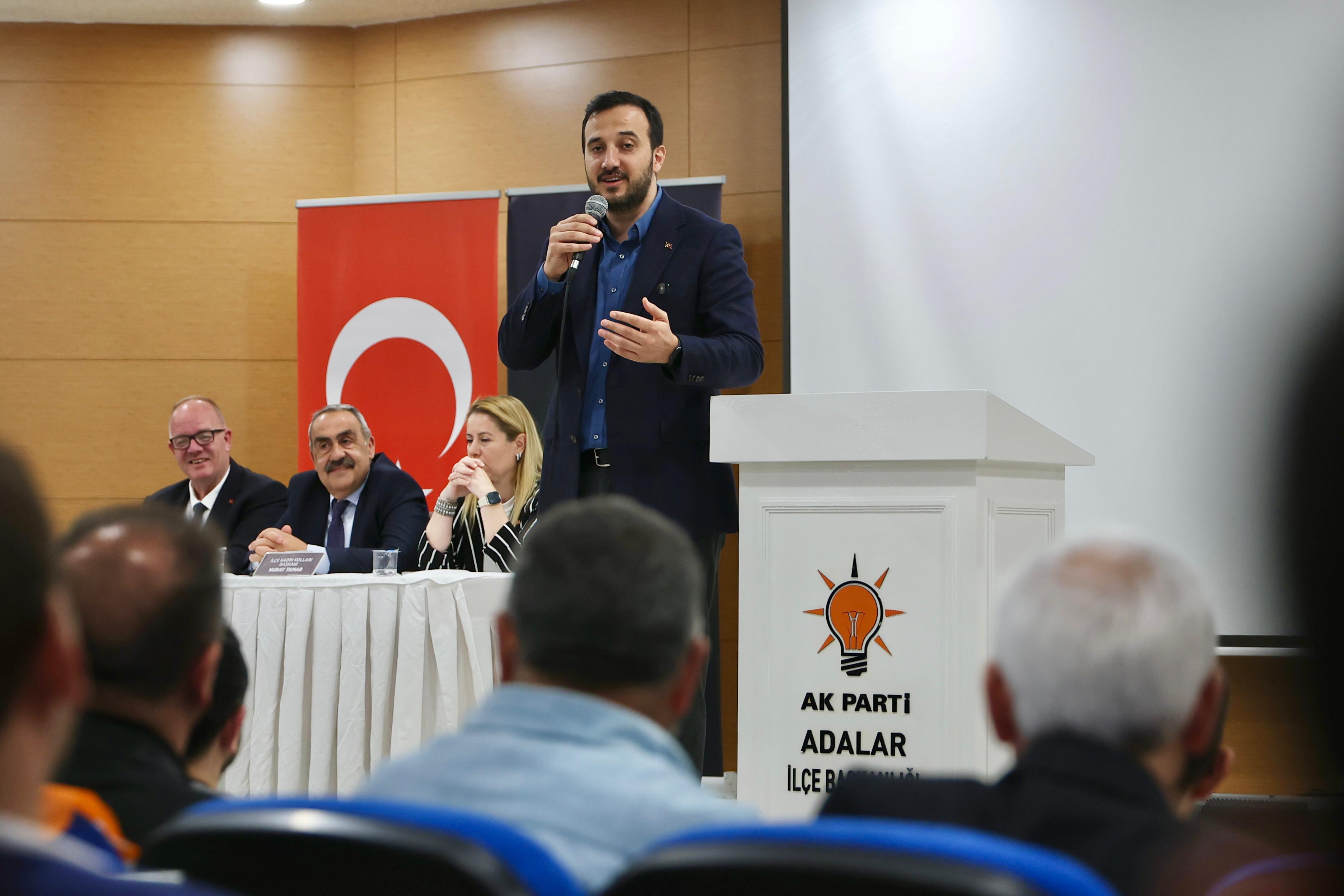 Adalar’da AK davaya sadakat vurgusu