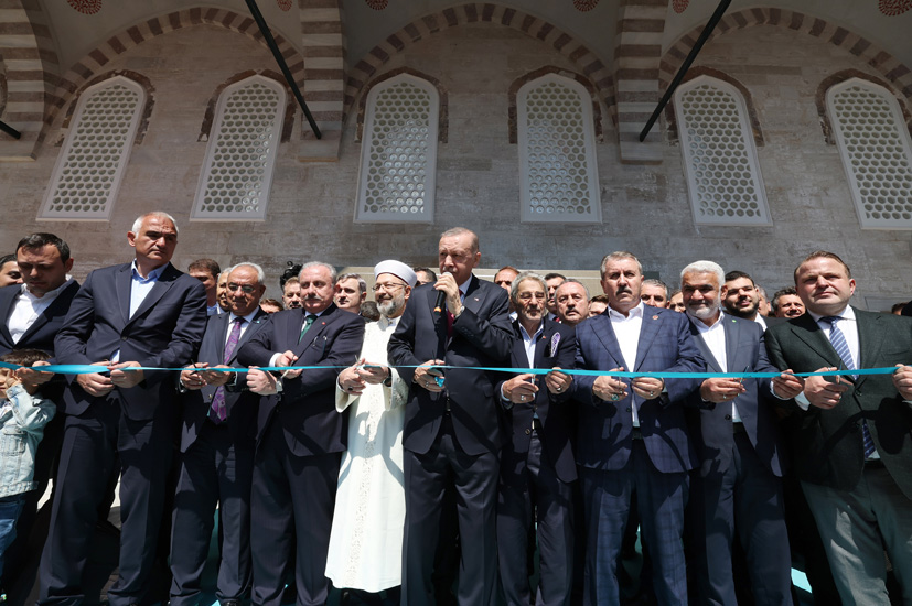 Cumhurbaşkanımız Erdoğan, Restorasyonu Tamamlanan Sultanahmet Camii’nin Açılışını Yaptı