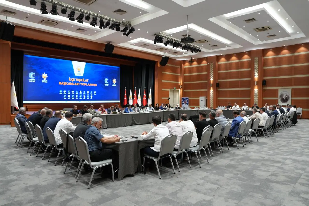 İlçe Teşkilat Başkanları Toplantısı gerçekleştirildi