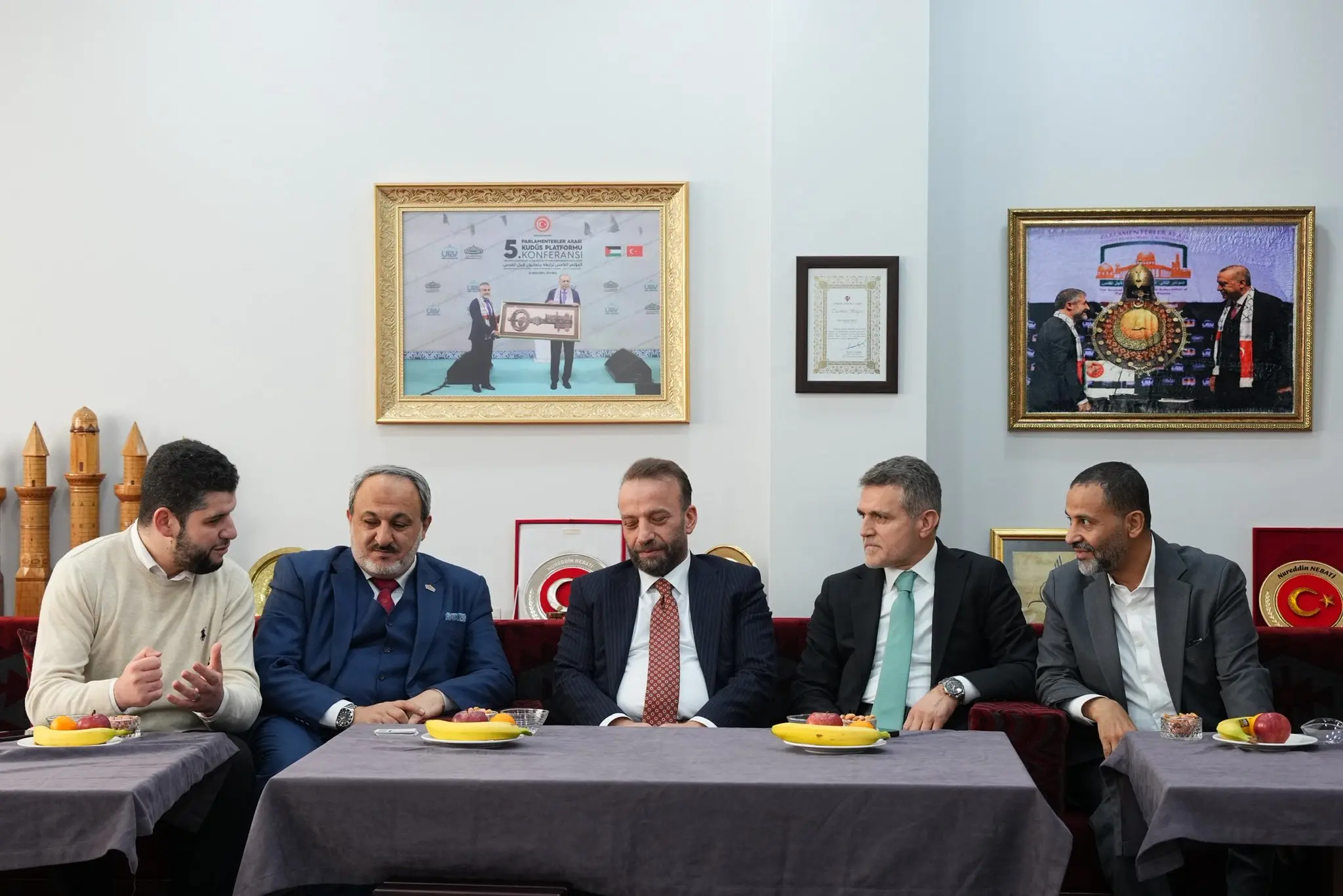 Kudüs ve Filistin Platformu’na dayanışma ziyareti