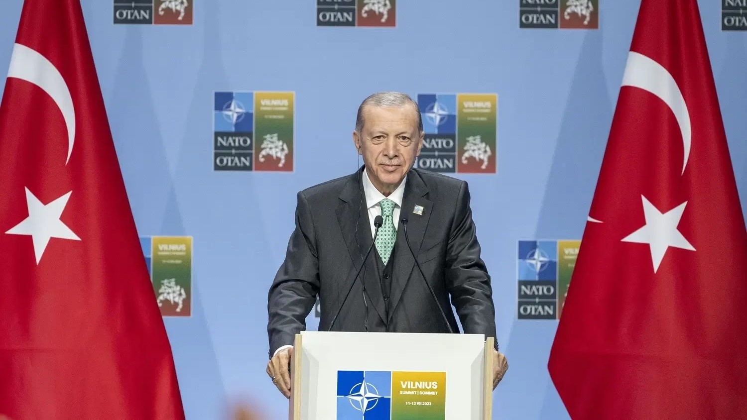 Cumhurbaşkanımız Erdoğan, NATO Liderler Zirvesi Sonrası Basın Toplantısı Düzenledi