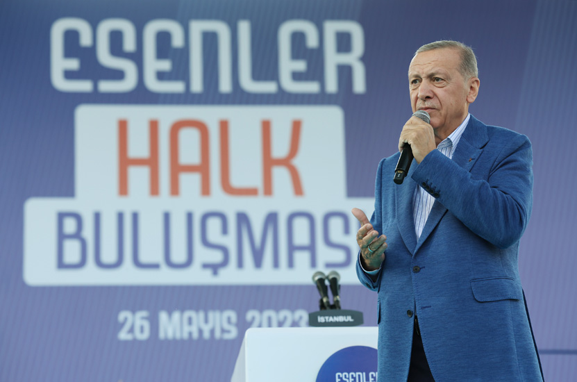 Cumhurbaşkanımız ve Genel Başkanımız Erdoğan, Partimizin Esenler Mitinginde Konuştu