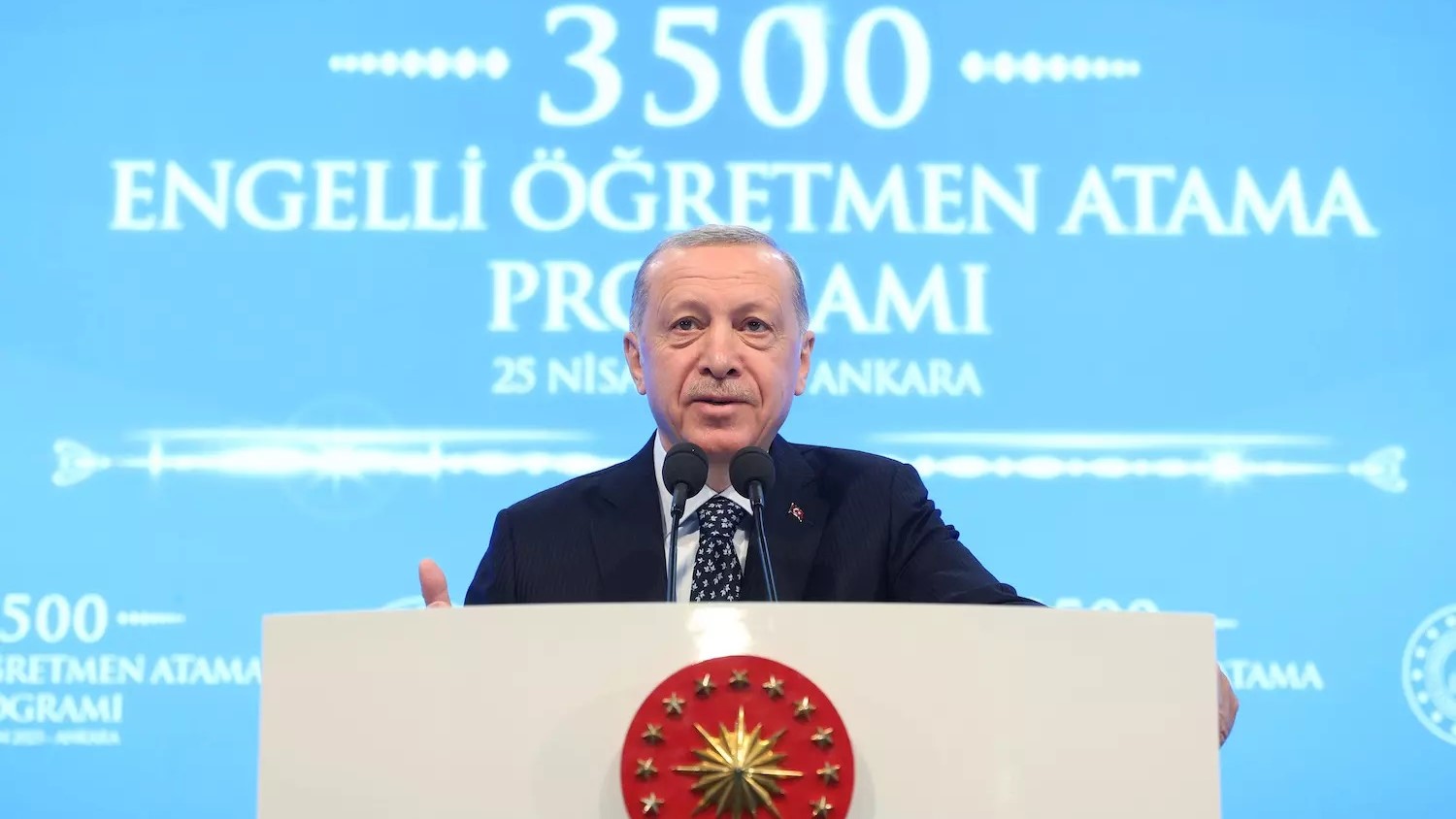 Cumhurbaşkanımız Erdoğan, 3 Bin 500 Engelli Öğretmen Atama Töreni’nde Konuştu