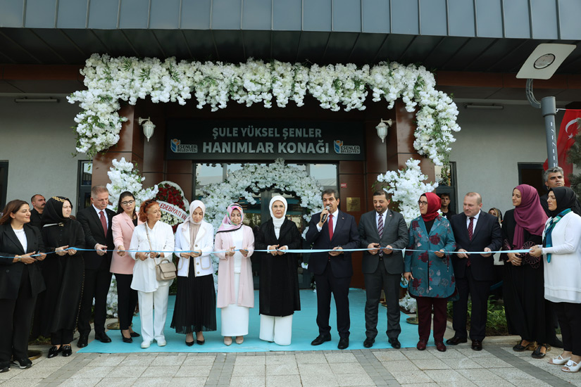 Emine Erdoğan, Şule Yüksel Şenler Hanımlar Konağı'nın Açılışını Gerçekleştirdi