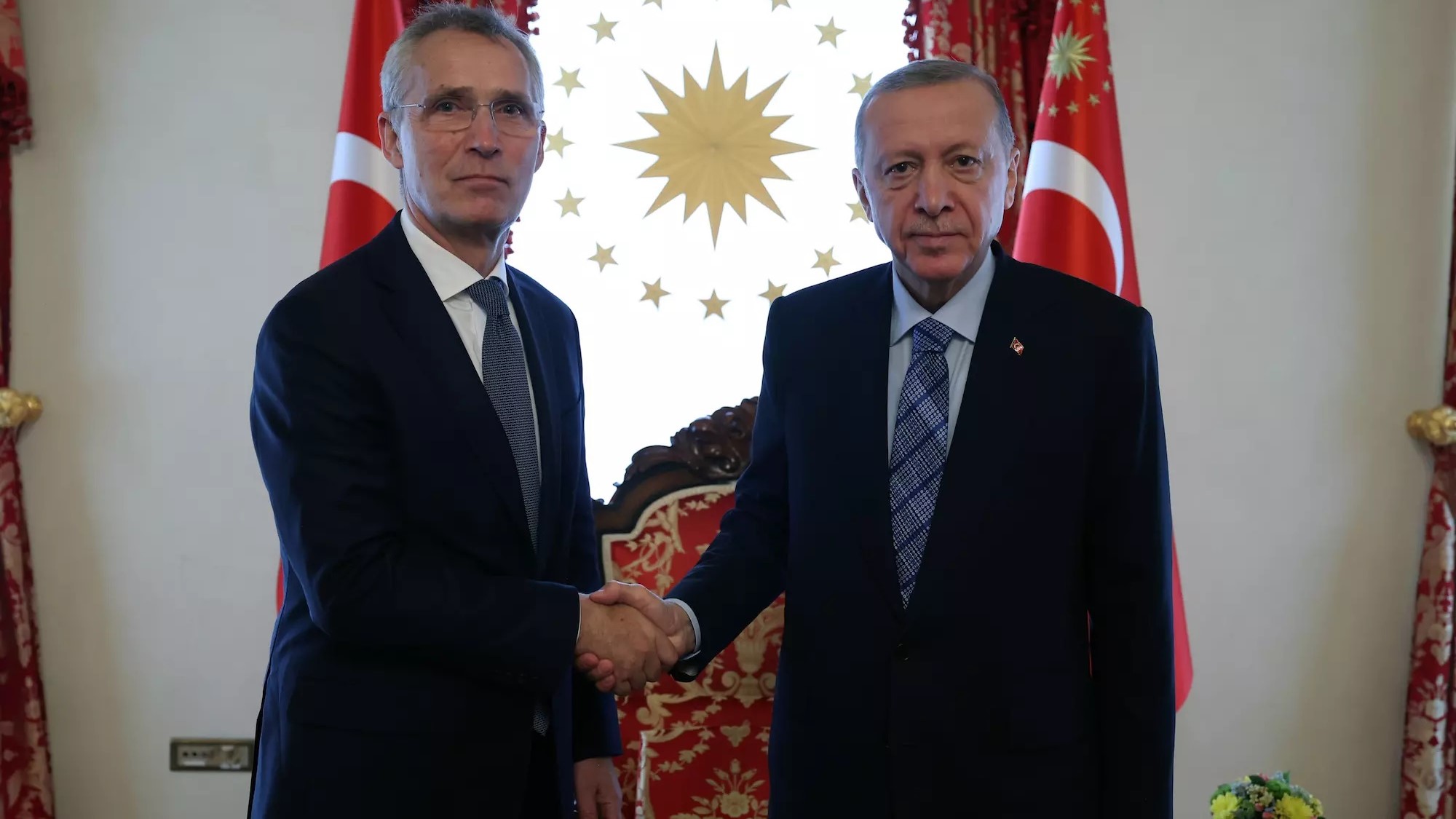 Cumhurbaşkanımız Erdoğan, Nato Genel Sekreteri Stoltenberg'i Kabul Etti