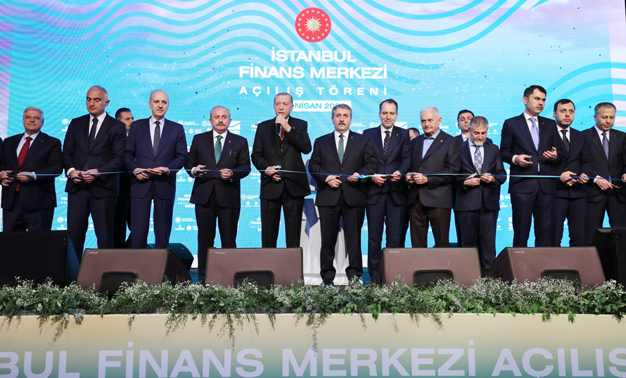 Cumhurbaşkanımız Erdoğan, İstanbul Finans Merkezi Açılışında Konuştu