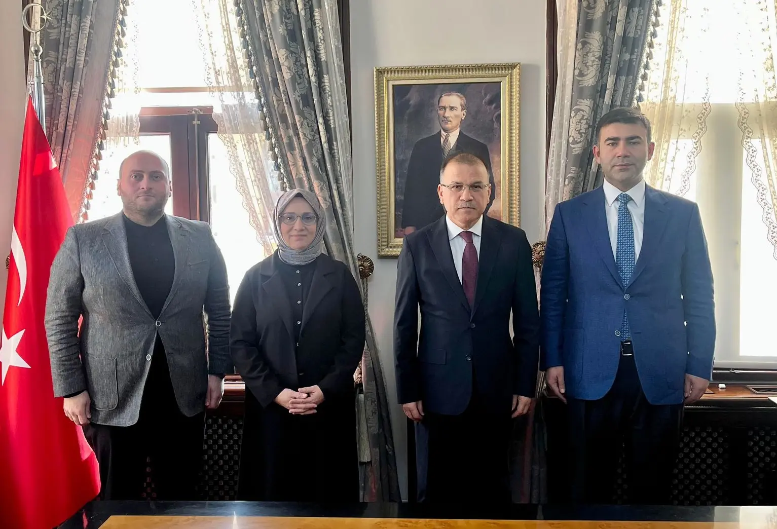 Sağlık Politikaları Başkanlığımızdan Vali Yardımcısı Hasan Gözen’e ziyaret