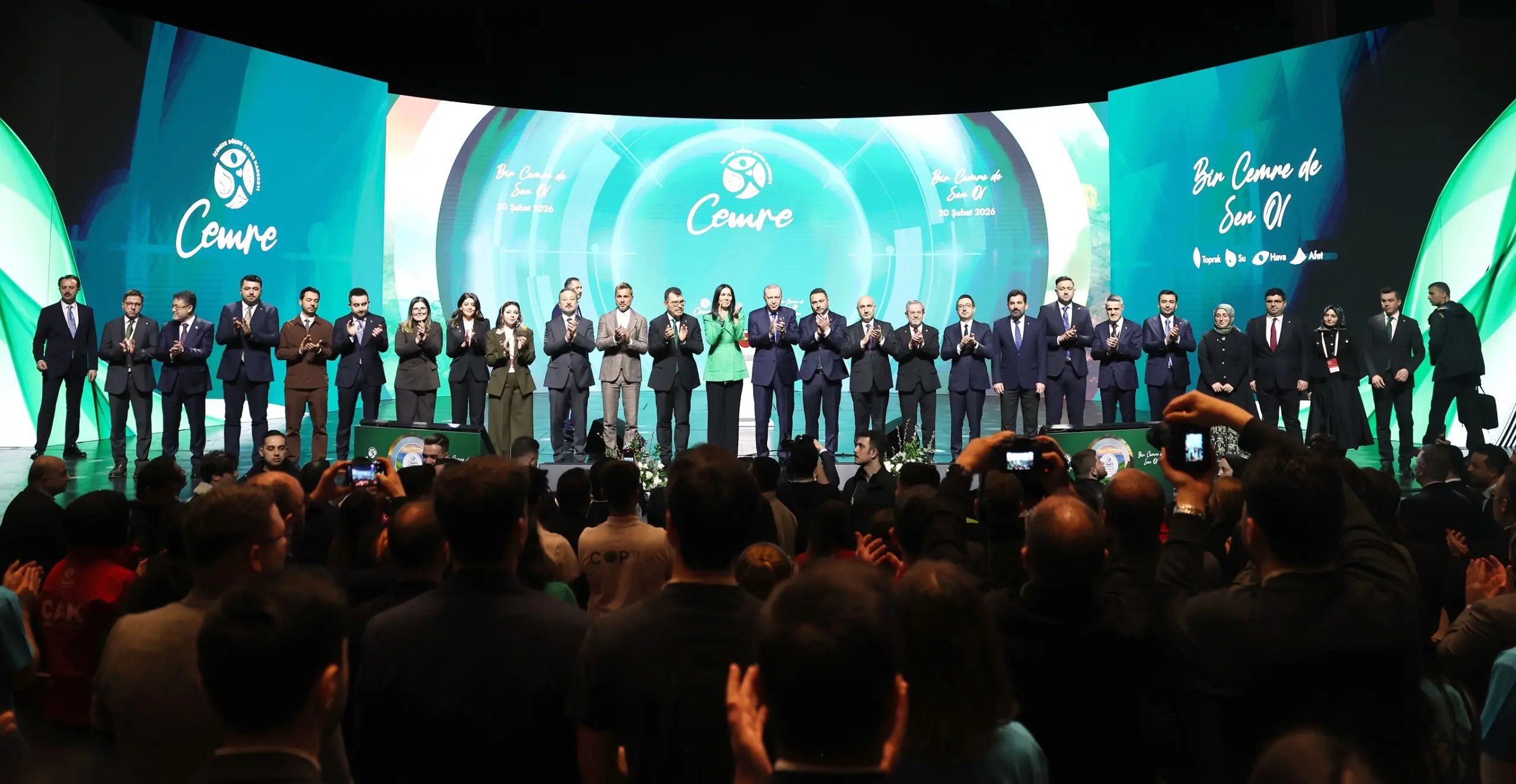 “Dünya, çevre ve iklim meselesinde ciddi sınamaların eşiğinde bulunuyor"