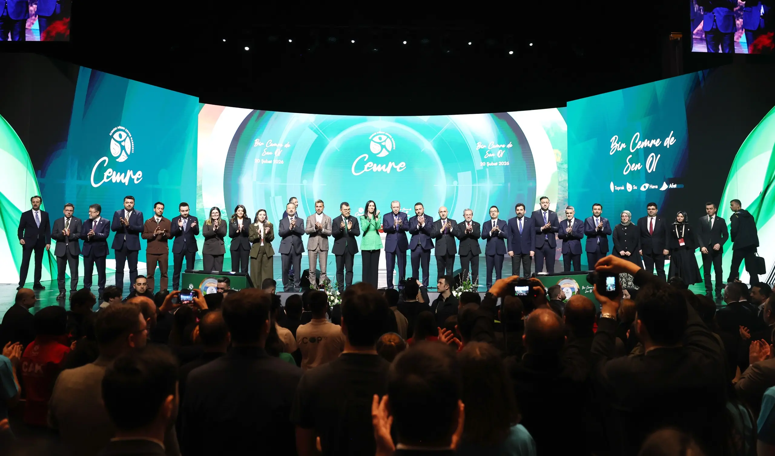 “Dünya, çevre ve iklim meselesinde ciddi sınamaların eşiğinde bulunuyor"