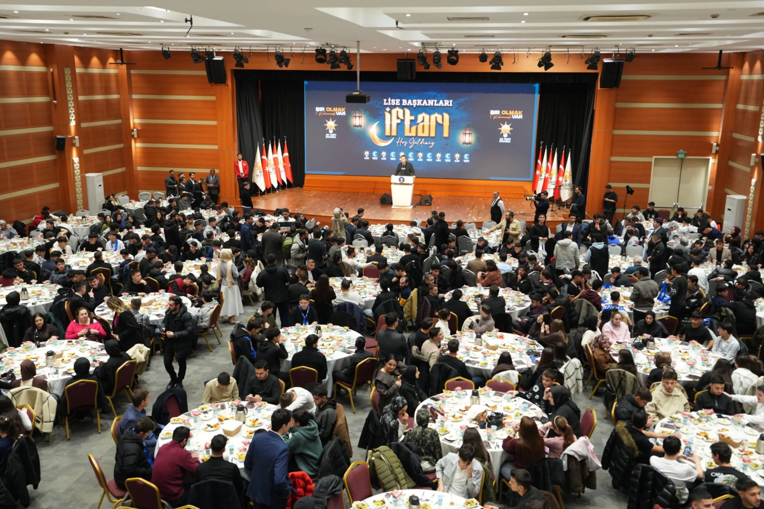 Yeni Seçmen Lise Başkanlarımızla iftarda bir araya geldik