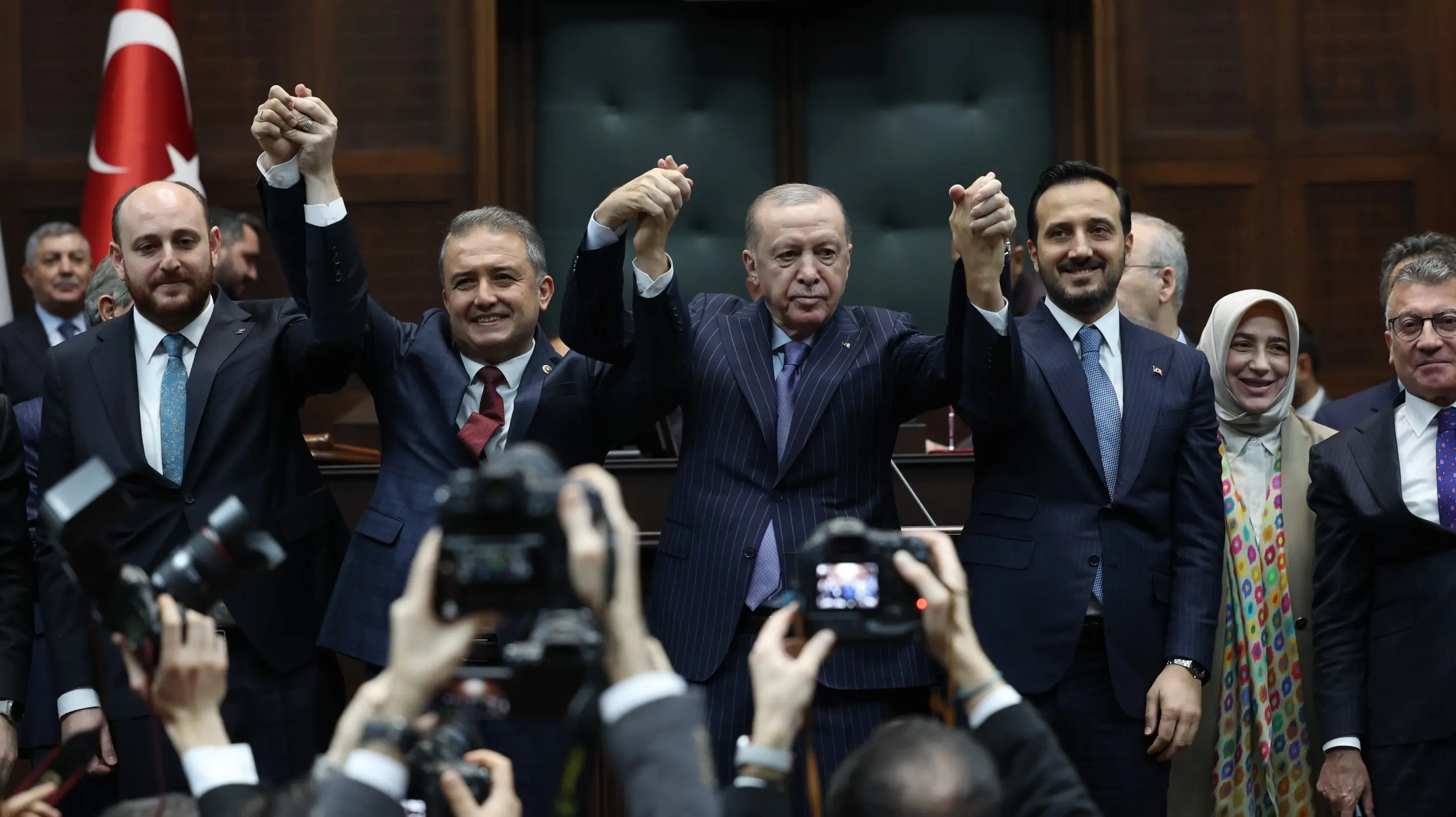 “Karşılaştığımız onca sıkıntıya ve sınamaya rağmen milletimizin başını yere eğdirmedik”