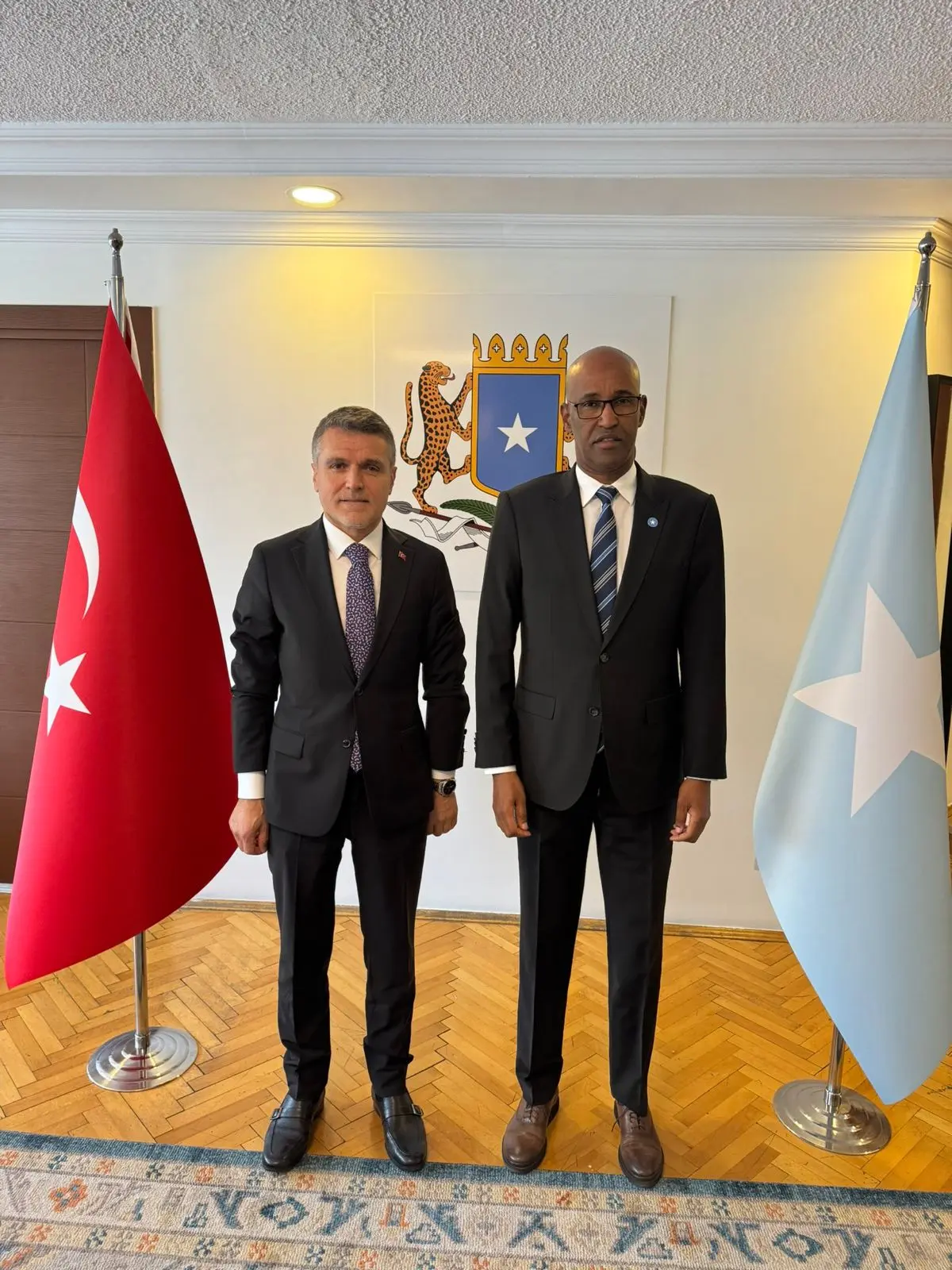 Somali Büyükelçiliğine nezaket ziyareti
