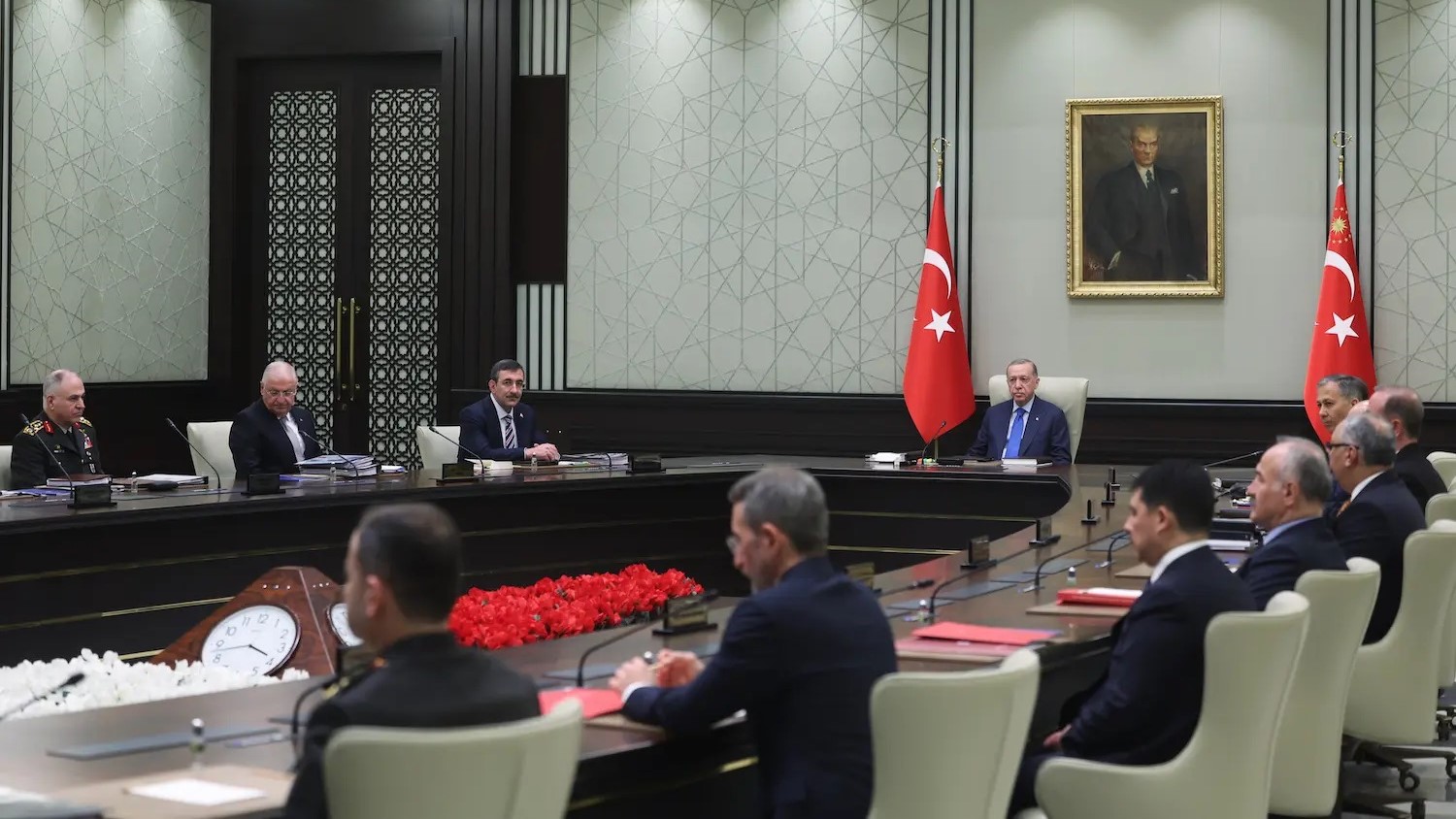 Milli Güvenlik Kurulu Cumhurbaşkanımız Recep Tayyip Erdoğan Başkanlığında Toplandı