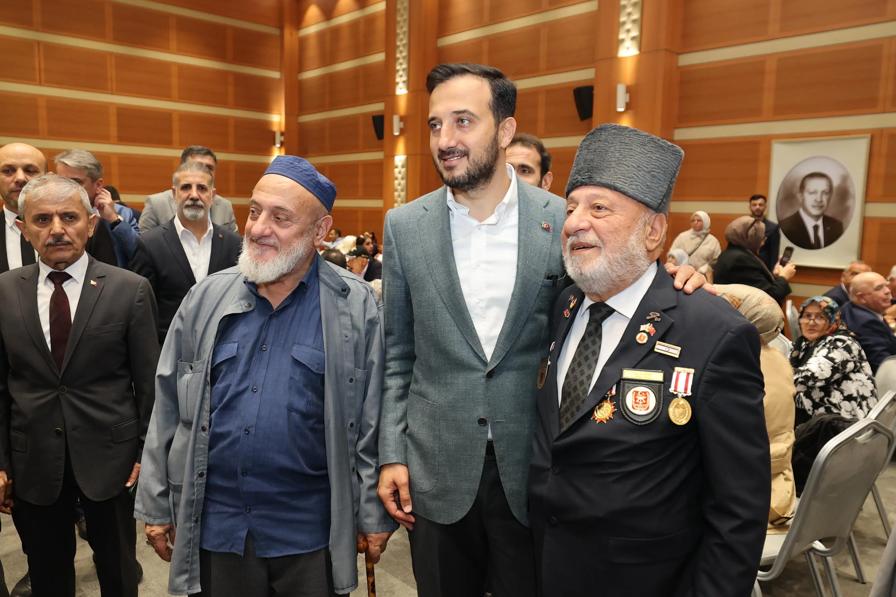 İl Başkanlığımızda şehit aileleri ve gazilerimizle buluştuk