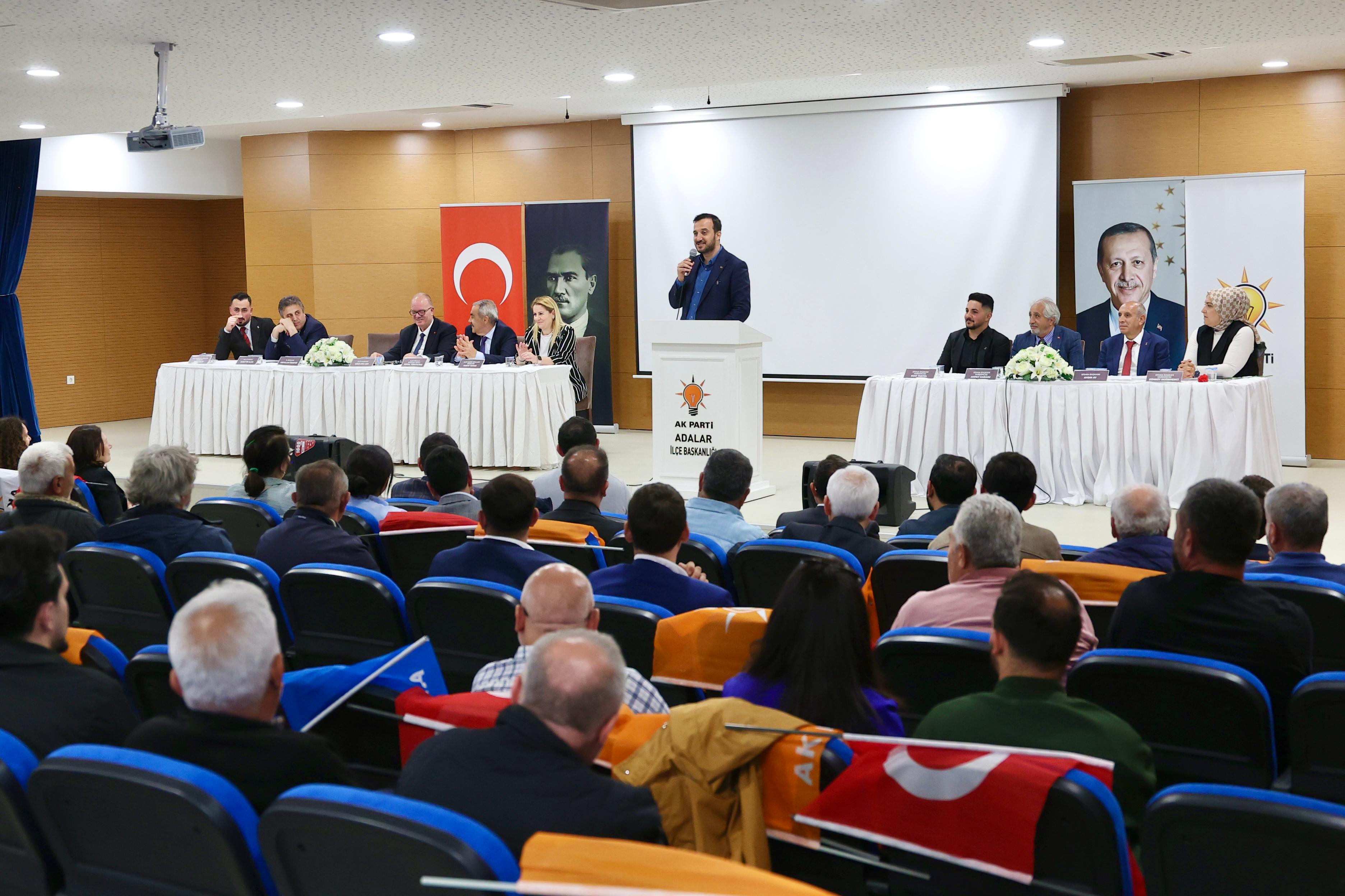Adalar’da AK davaya sadakat vurgusu