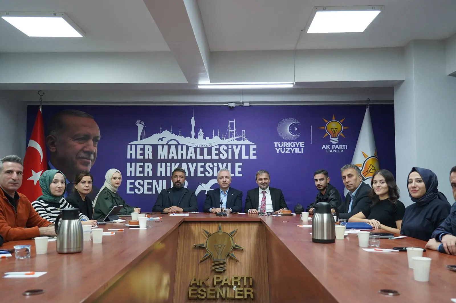 Esenler’de Tanıtım ve Medya 2. Bölge Aylık İstişare Toplantısı gerçekleştirildi