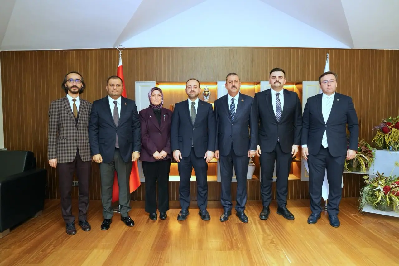 İl Başkanlığımızda siyasi partilerle bayramlaşma programı