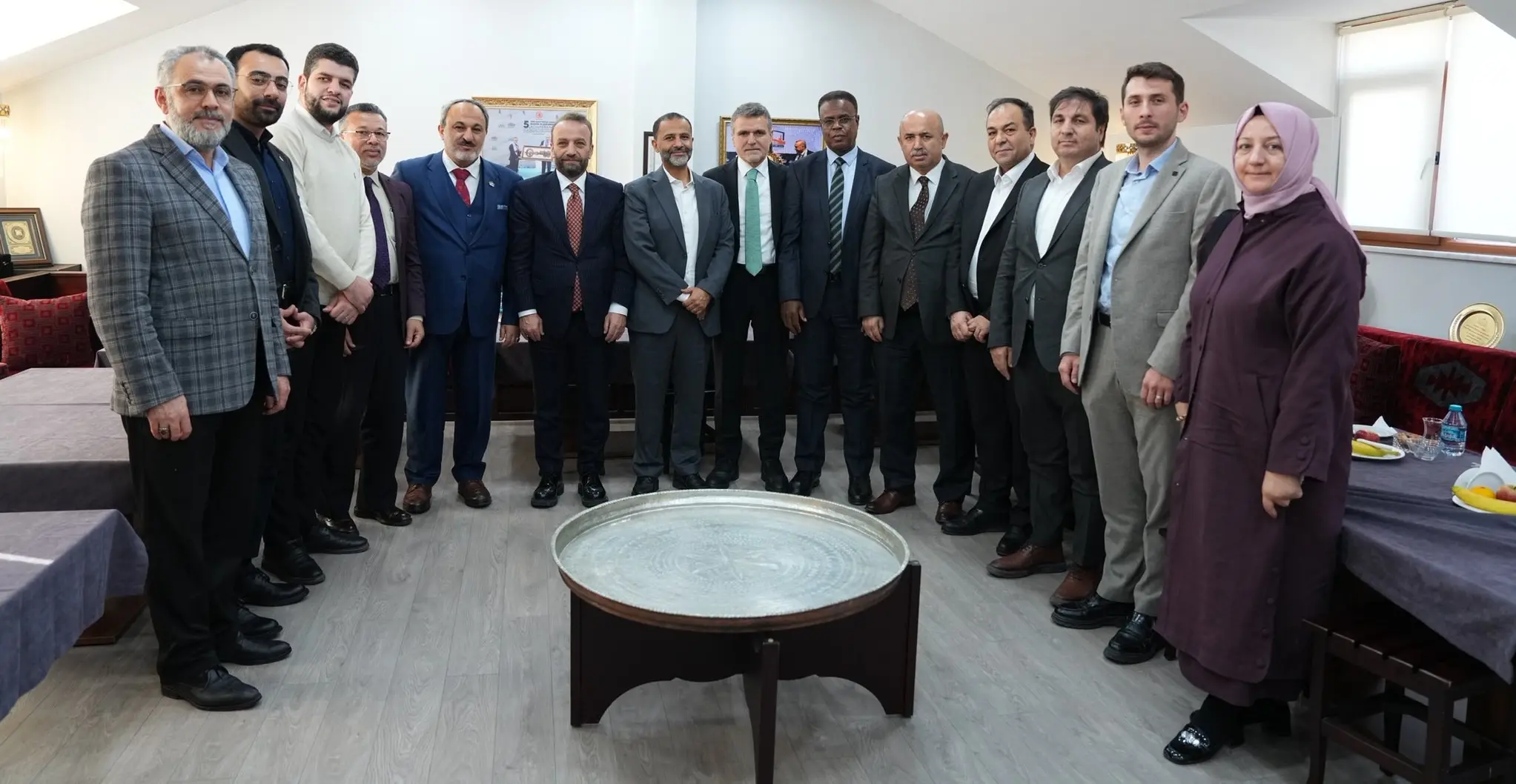 Kudüs ve Filistin Platformu’na dayanışma ziyareti