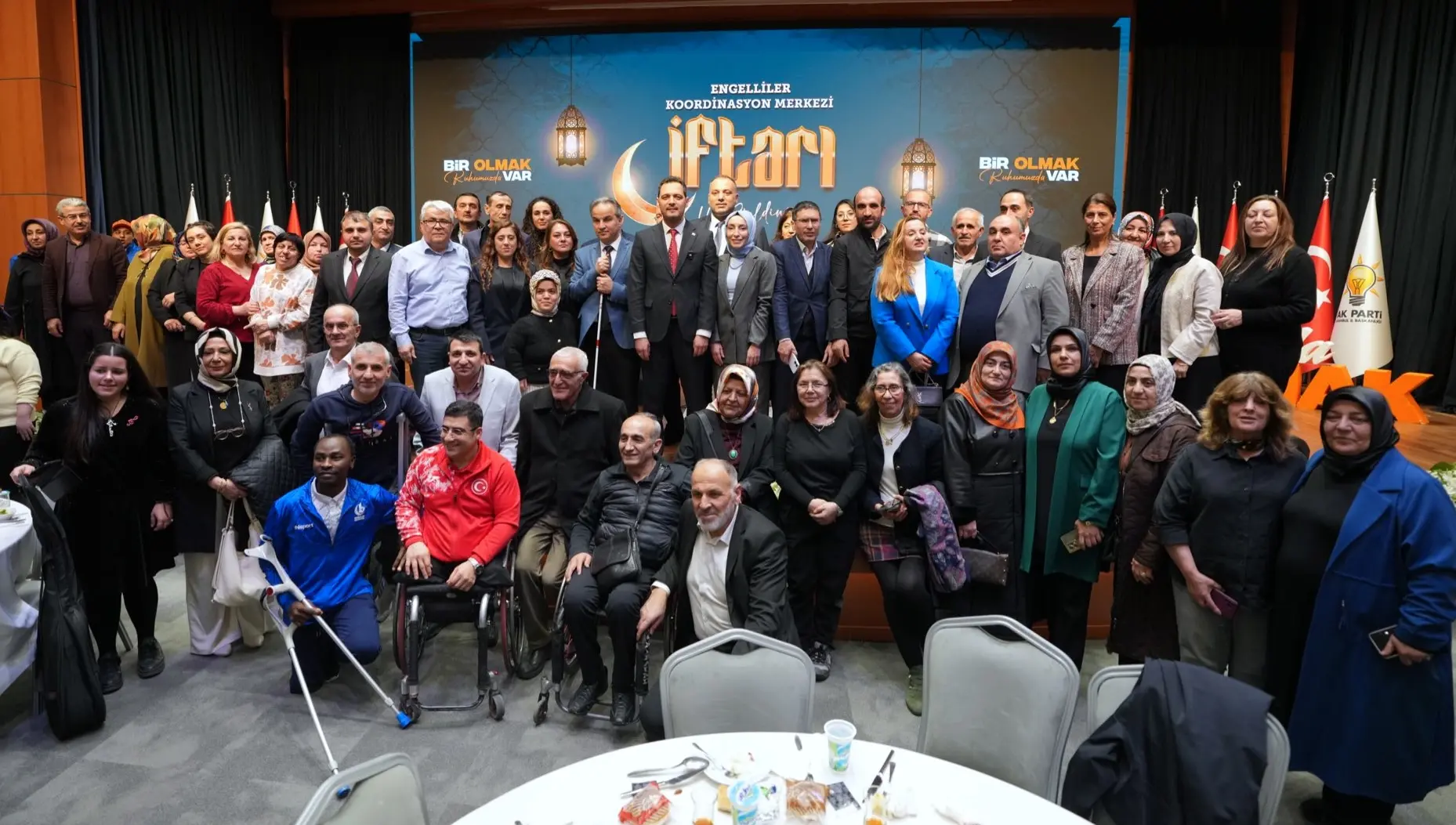 Engelliler Koordinasyon Merkezi iftarı gerçekleştirildi