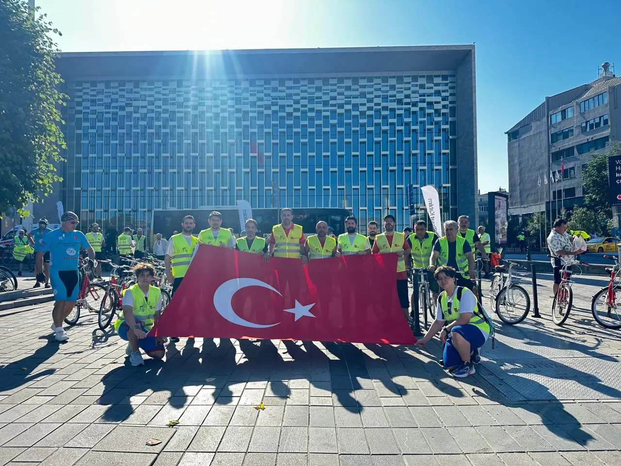 15 Temmuz’dan Gazze’ye, özgürlük için pedal çevir