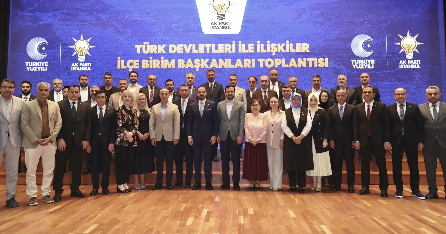 Türk Devletleri ile İlişkiler İlçe Birim Başkanları Toplantısı gerçekleştirildi