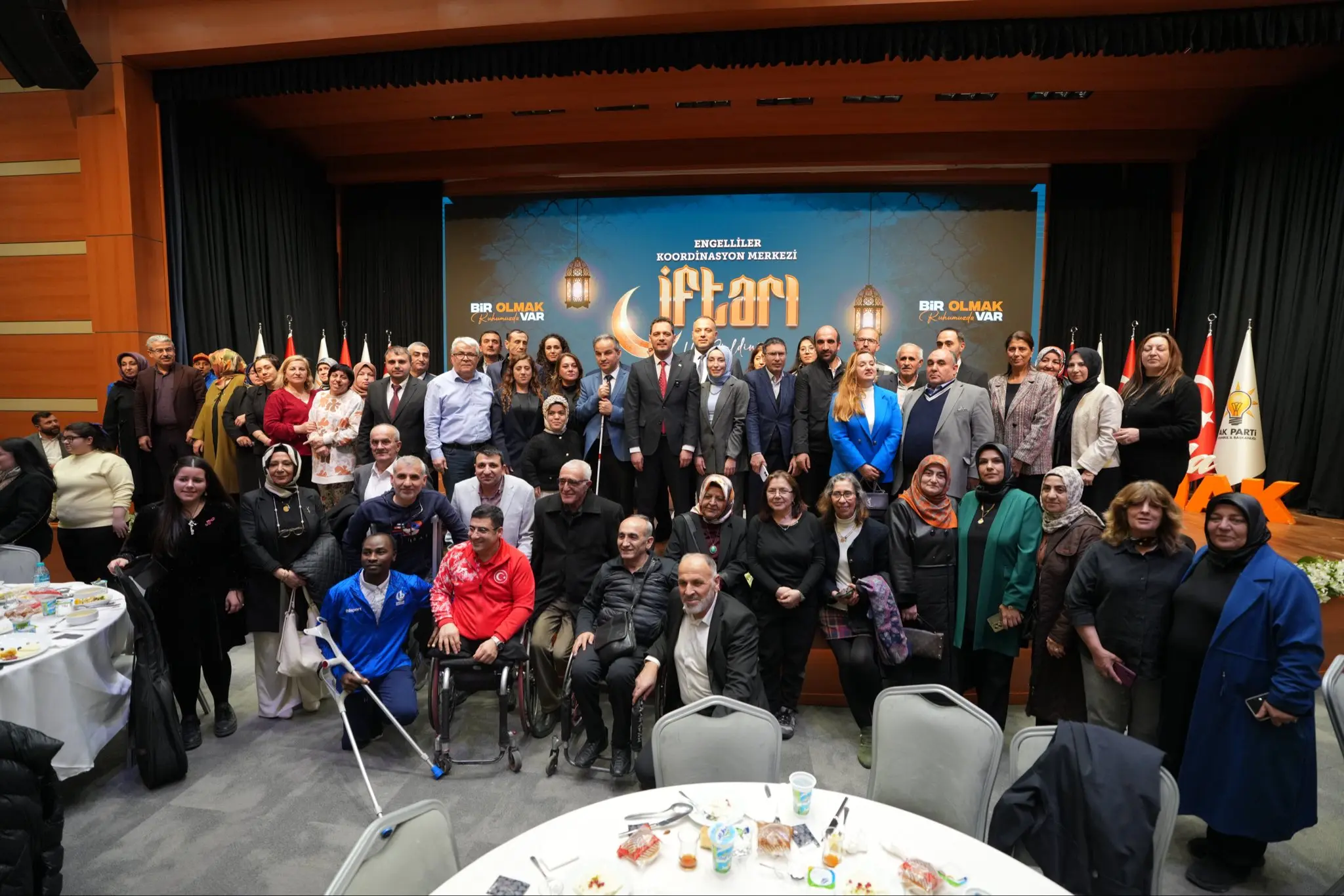 Engelliler Koordinasyon Merkezi iftarı gerçekleştirildi