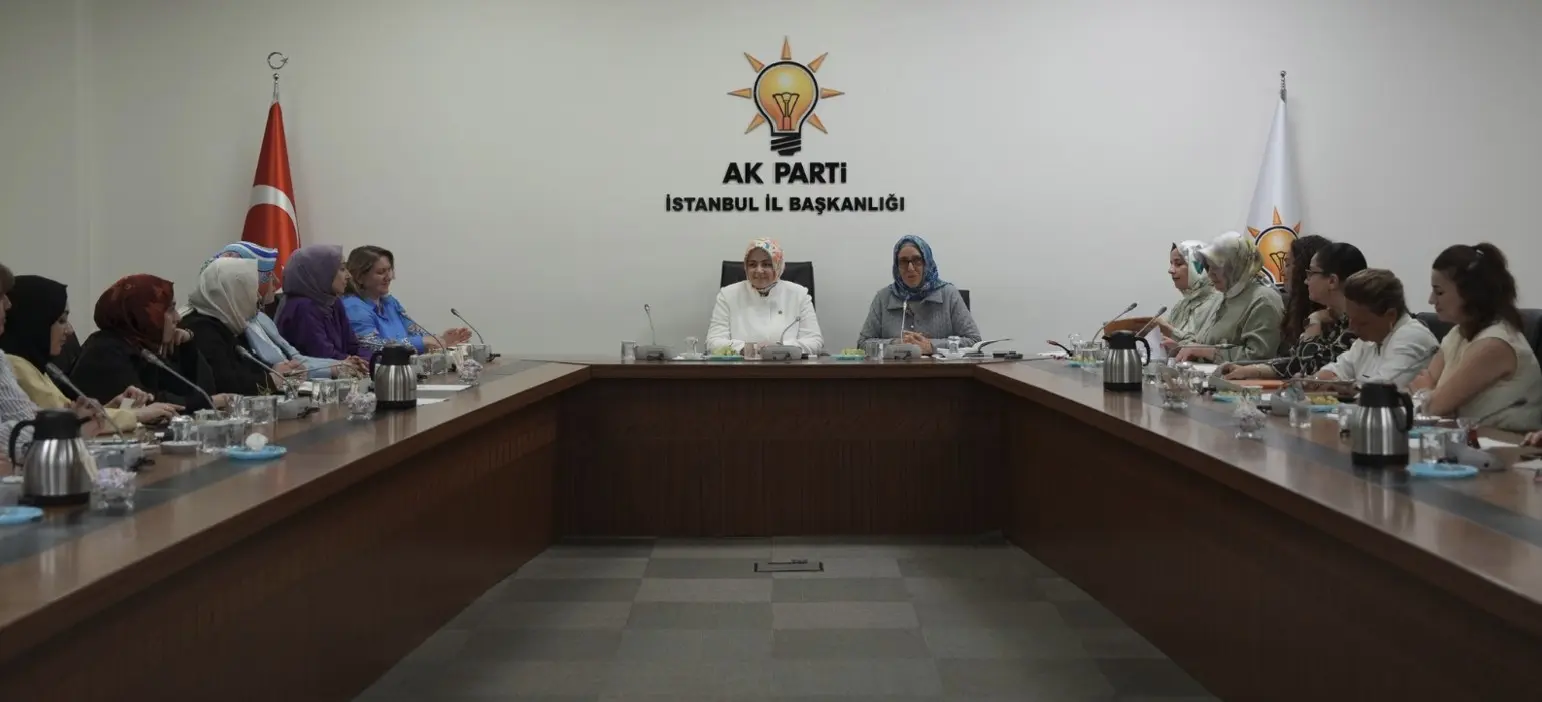 Kadın kolları başkanımız Tuğba Işık Ercan toplantımıza katıldı