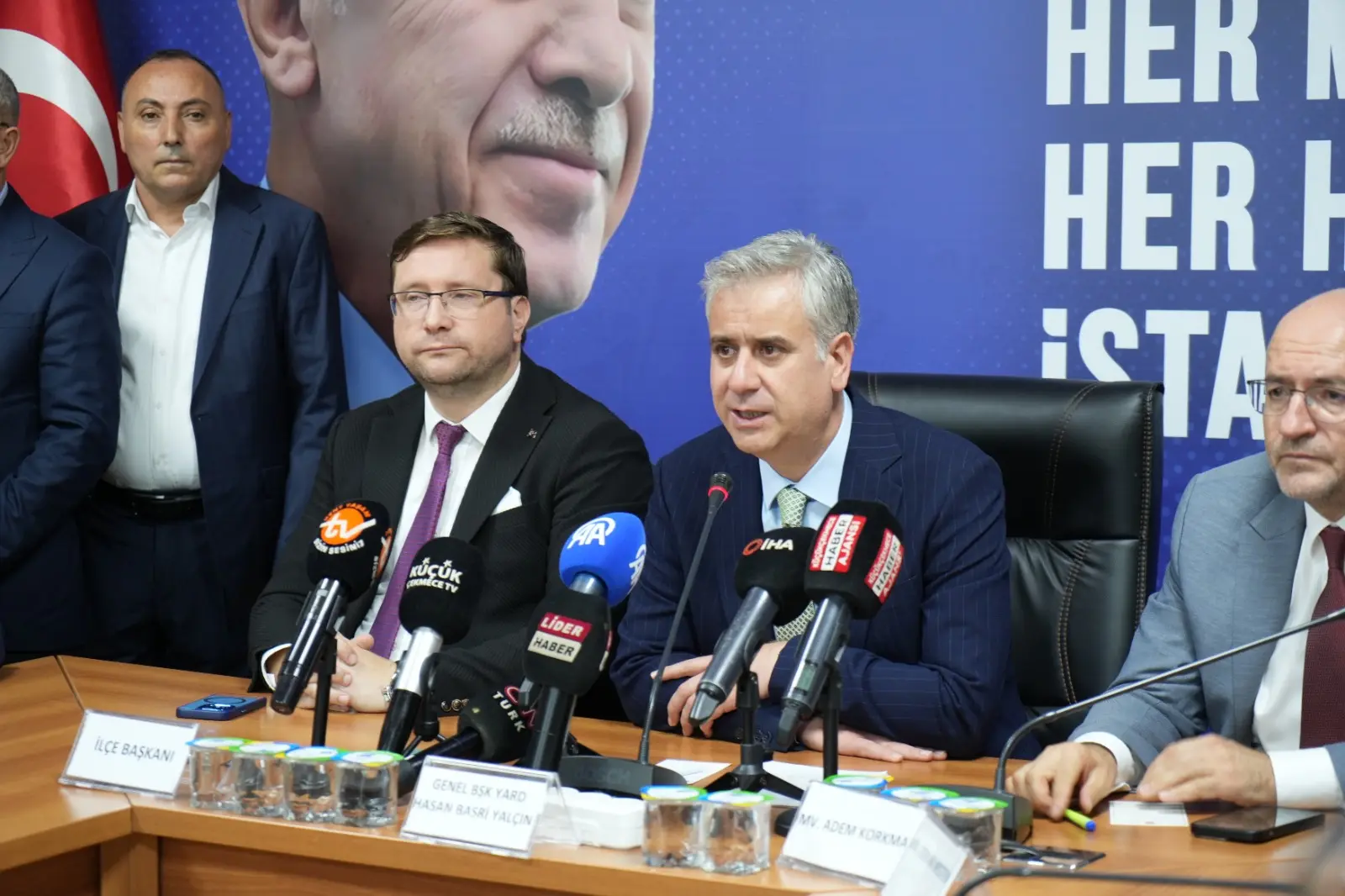 Genel Başkan Yardımcımız Hasan Basri Yalçın, vatandaşlarla buluştu