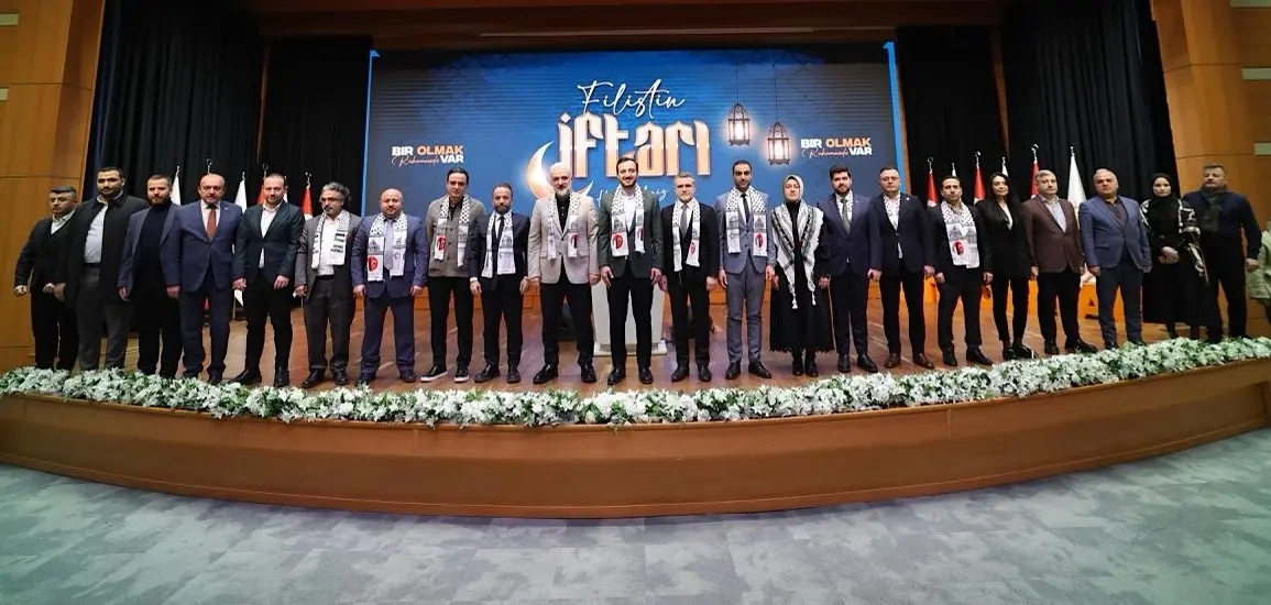 İl Başkanlığımızda Filistin iftarı: Kudüs ve Gazze için birlik mesajı