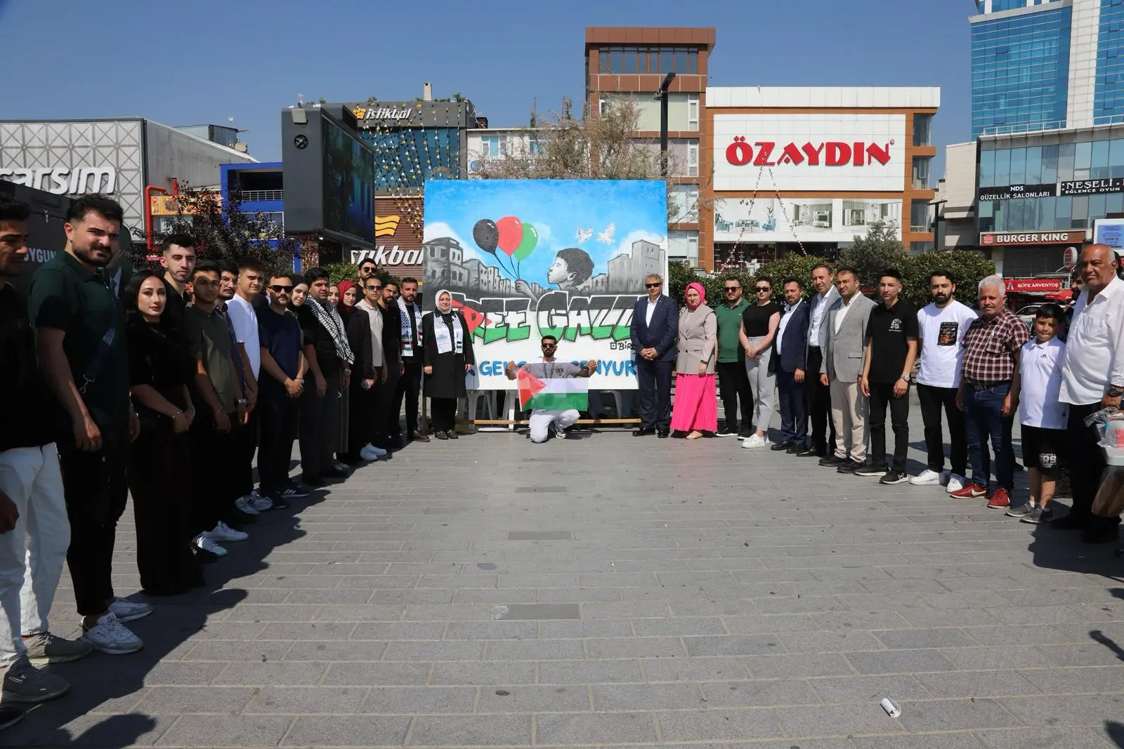 Esenyurt’ta Gazze için anlamlı dokunuş