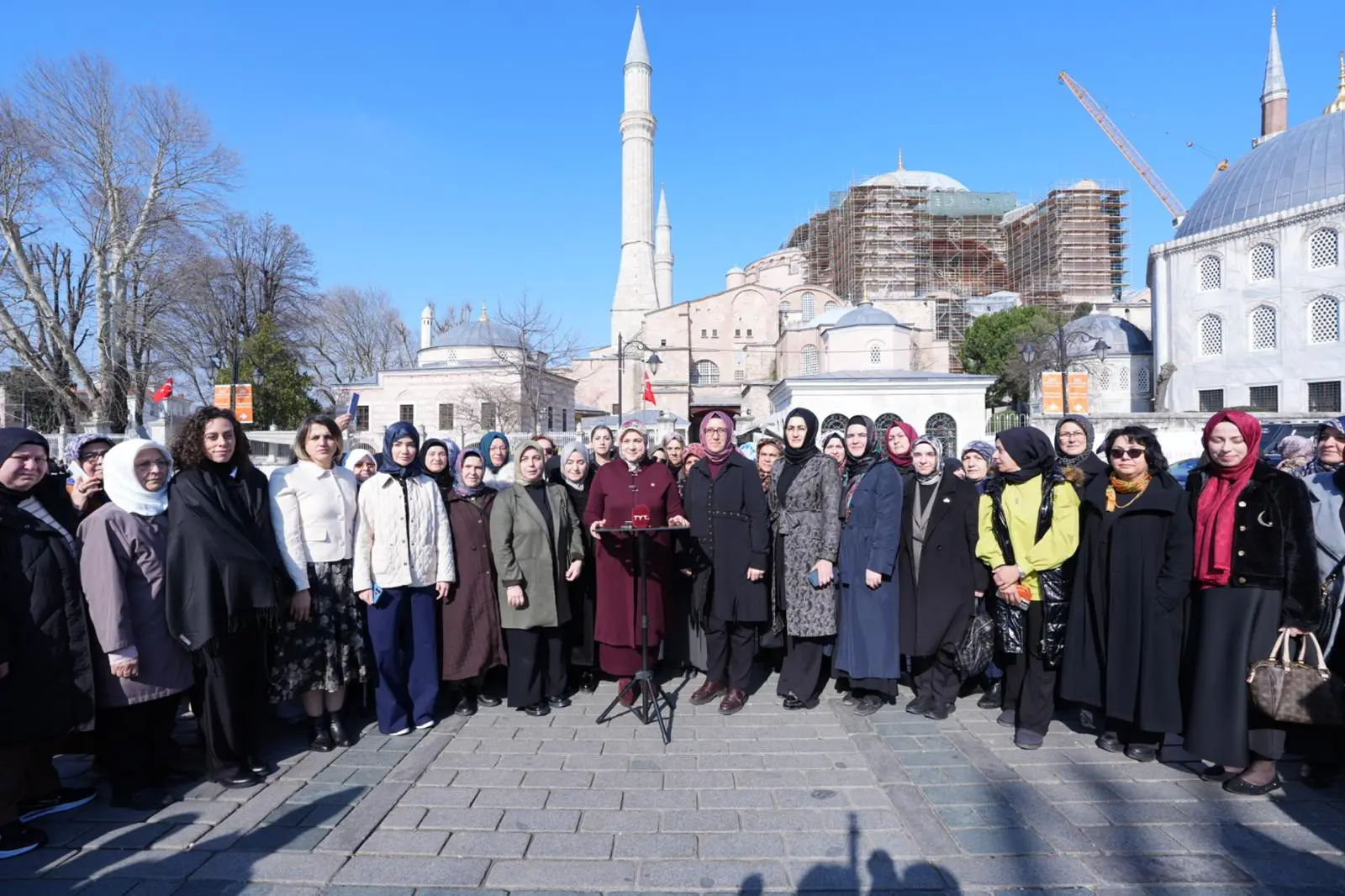 300 bini aşkın hatm-i şerifin duası Ayasofya’da yapıldı