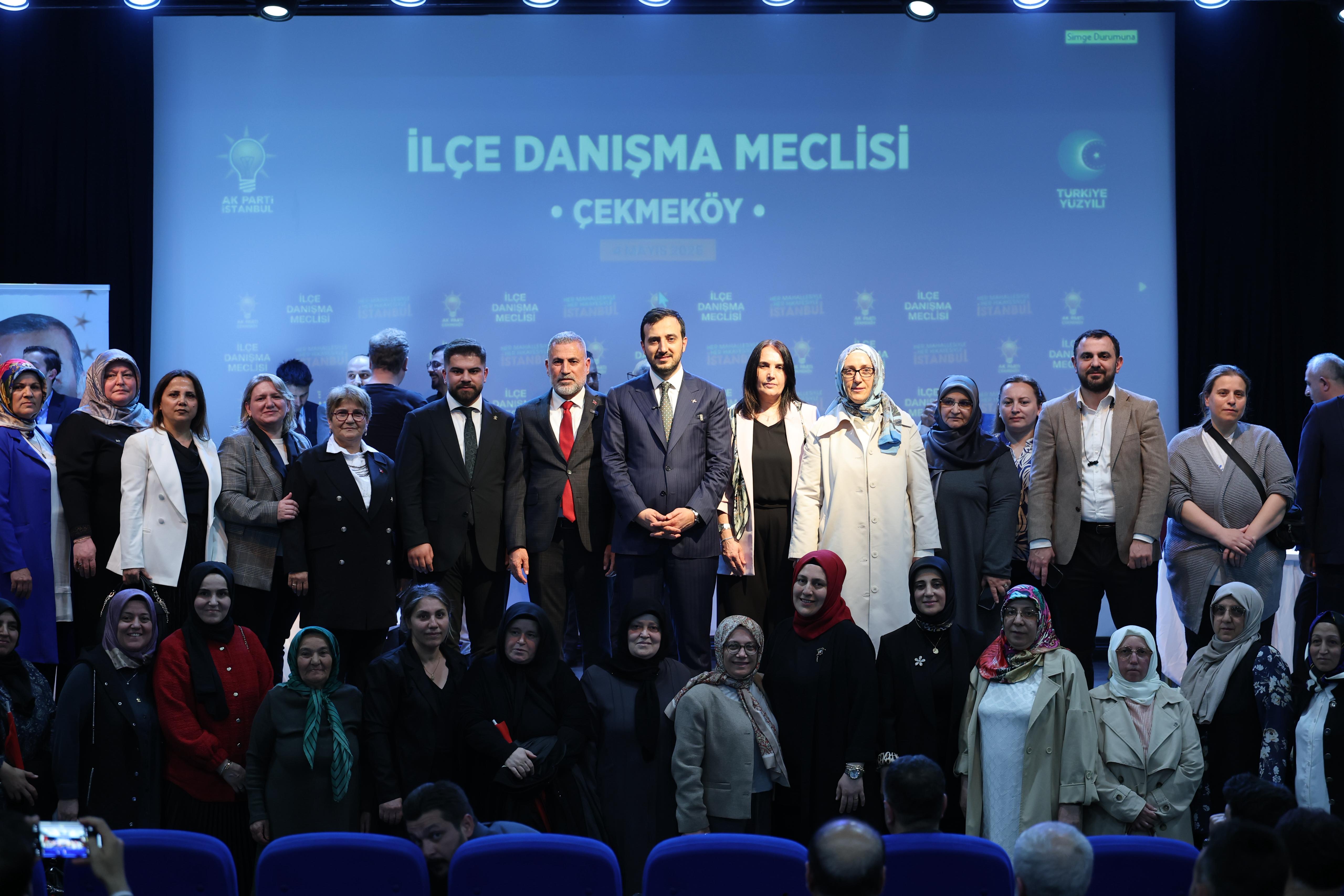 Çekmeköy Danışma Meclisi’nde teşkilat ruhu pekişti